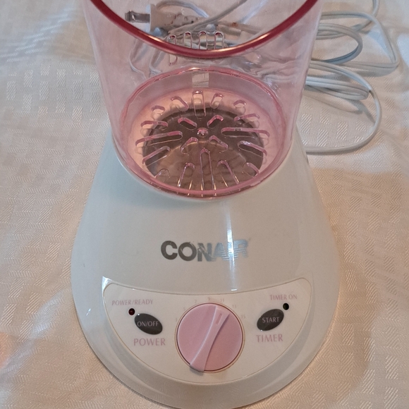 Conair True Glow Facial Sauna System, Pink/White - Picture 6 of 8